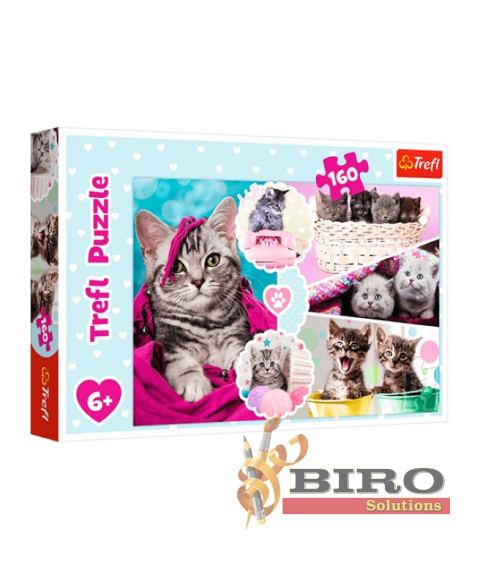 TF Puzzle "160" -Lovely kittens